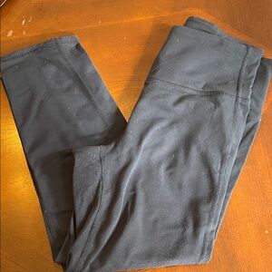 Athleta navy blue cropped leggings